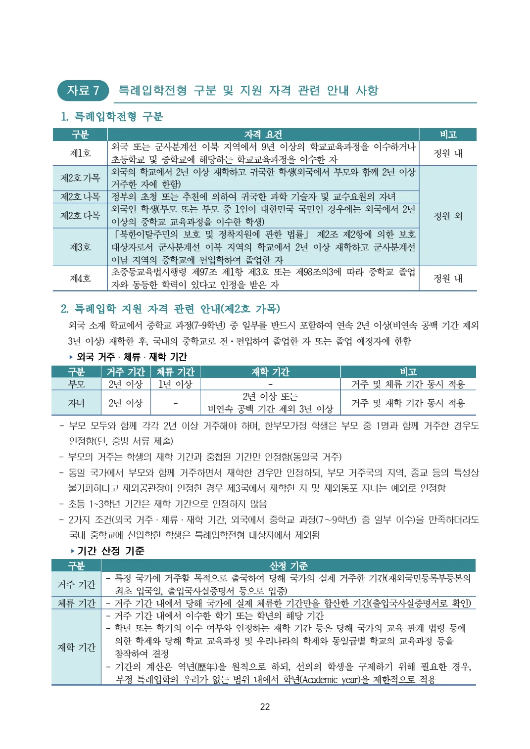 2027학년도 대구국제고 모집요강 22페이지